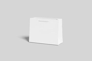 Shopping Bag Mockup on White Background