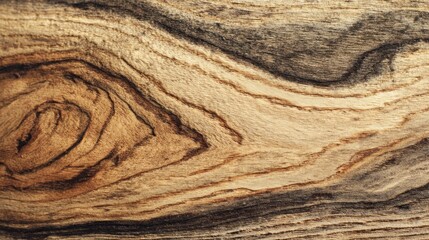 Fototapeta premium Wood grain texture on freshly sanded oak plank