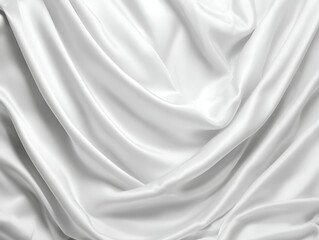 white silk background