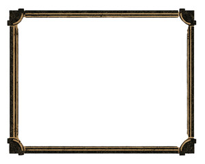 Vintage Ornate Frame Border Design for Photos and Artwork Display