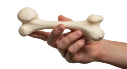 Human bone anatomy study guide and bone structure educational resource for medical students and doctors on transparent background
