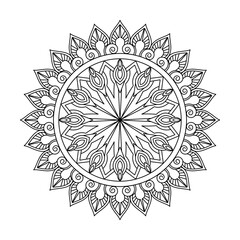 Mandala Trace Born from Gentle Layers