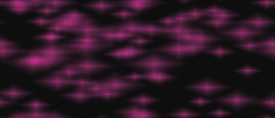 Dark Purple and Black Abstract Background with Glowing Starburst Pattern