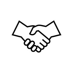 Handshake Partnership Vector Icon