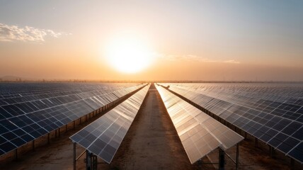 Sunrise Sunset Solar Farm Renewable