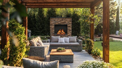 Outdoor patio furniture design