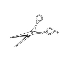 Ornamental Floral Design A classic black and white floral design element featuring elegant, curved leaves and intricate detailing. Perfect for use in decorative borders, logos