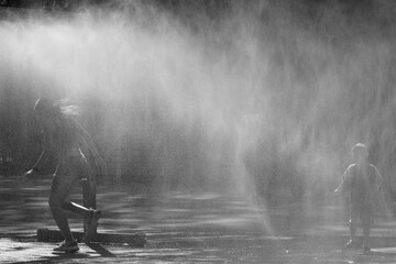 Fototapeta premium Water curtain