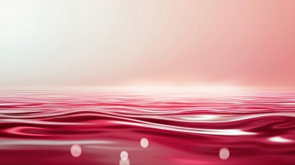 Shiny Glossy red surface with elegant reflections, adding depth and vibrancy to the background.