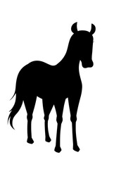 horse silhouette