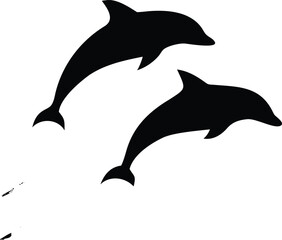 Minimalist Silhouette of a Globe with a Single Leaf on White Background earth world