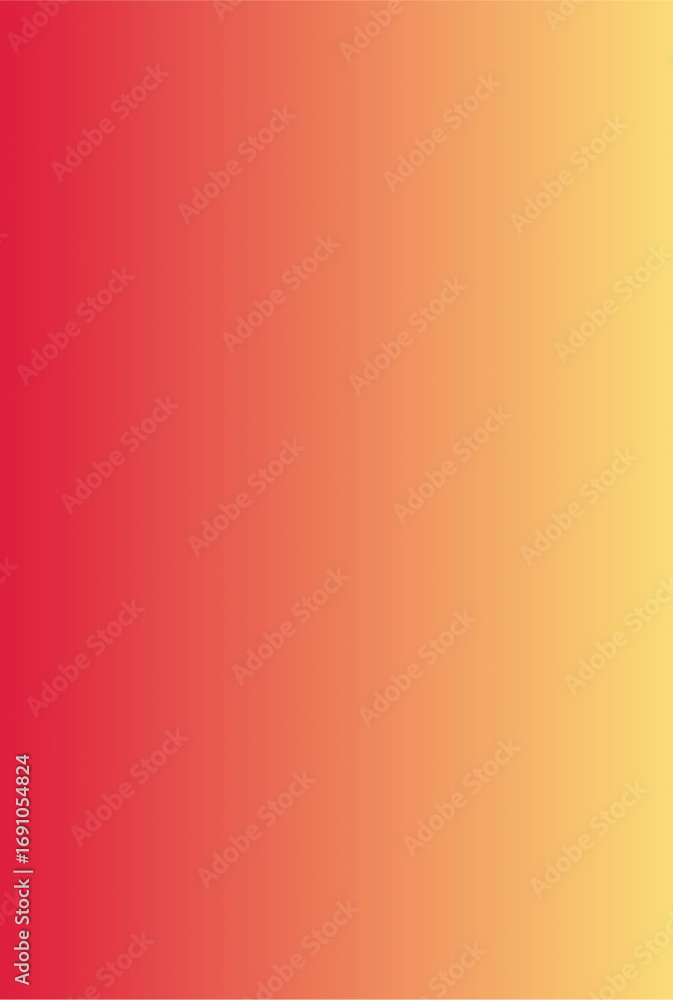Poster vibrant red and yellow gradient background | abstract color blend for digital art, web design, prese