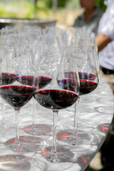 vino, alcohol, rojo, copa, tinto, beber, celebraciones, cristal, 2, mesa, bar, fiesta, celebrar, restaurante, liquida, bebida, alcohol, malbec