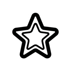 Bold Star A Striking Graphic Illustration for Design Projects