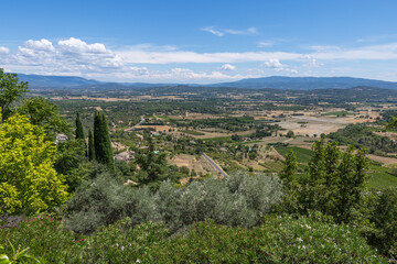 panoramic view of provence