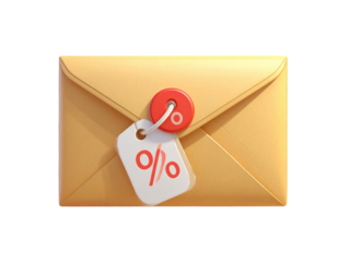 3d minimal Special discount offer icon. Flash sale. Special big sale offer. percent s