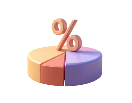 3d minimal Special discount offer icon. Flash sale. Special big sale offer. percent s