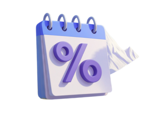 3d minimal special offer promotion. flash sale day. special discount reminder. calend  (3)