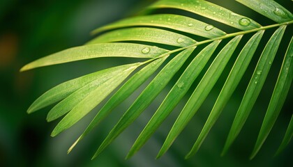 Tropical Charm: A Pattern Of Palm Leaves For A Sophisticated Look. A Stunning Design Inspired By Nature'S Beauty And Perfect For Any Space.