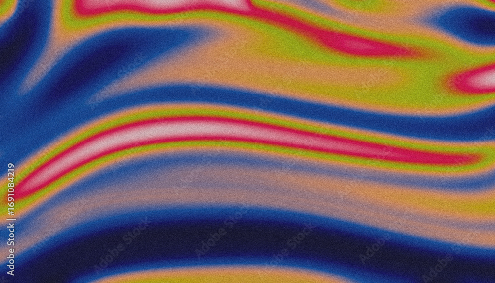 Poster abstract wavy grainy gradient texture with smooth blur, fluid distortion and grainy noise. perfect f