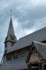 Clocher en colombage de l'église de Honfleur