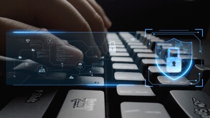 Cyber security protection and cyber security strategies against cyber threats, system hacks,...
