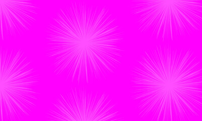 Fototapeta premium Vibrant fuchsia background with radiating lines