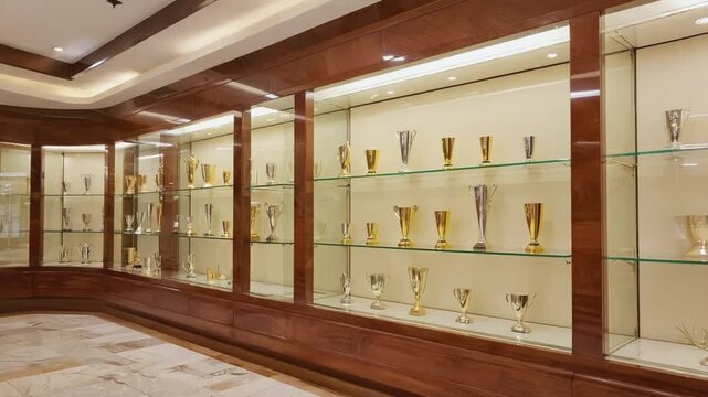 Trophy display case.