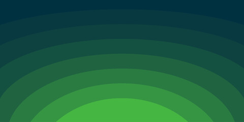 Trendy cover design with simple overlapping shapes. Vector green color effects arranged from light to dark. Green background gradient.