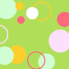 Geometric shapes set in minimalist style, vector art illustration.