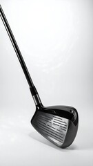 Golf club head and shaft.  Close-up view