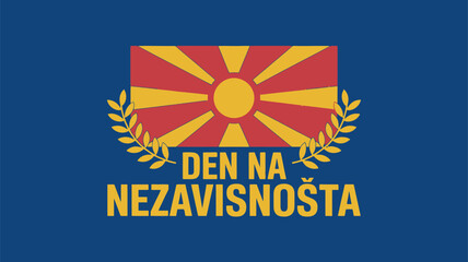 Den na Nezavisnosta North Macedonia Independence Day Celebration