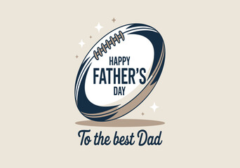 Happy Father’s Day New Zealand Rugby Celebration Sports Tribute