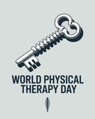 World Physical Therapy Day Healthcare Awareness Design