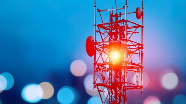 Modular emergency command center antenna array, metallic rods, subtle signal, secure connection