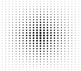 Abstract dot pattern radial symmetry geometric design subtle gradient effect digital art