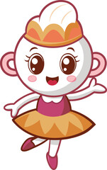 cartoon balarino capachino