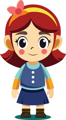 Little girl with a big smile