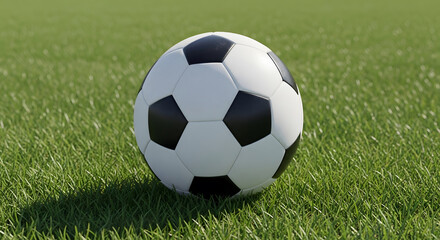soccer ball on green grass