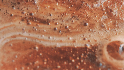 close up of a Cappuccino