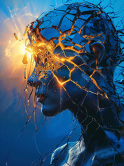 Shattered Glass Healing Light