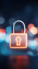 Enhanced security, protecting digital assets with advanced lock technology and secure data encryption for privacy.