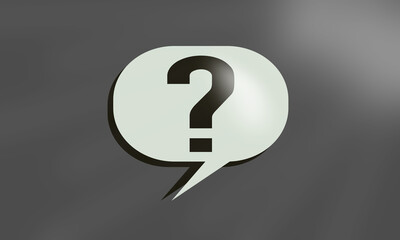 Question mark speech bubbles, issue resolution