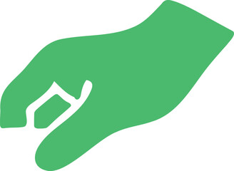 Illustration of a Hand Pinching Gesture