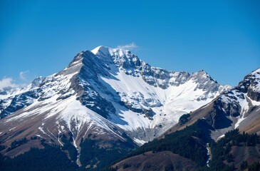Fototapeta premium swiss alps mountains