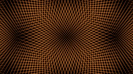 Brown abstract background with repetitive grid pattern and optical illusion effect. Symmetrical design, futuristic texture for digital art, wallpapers, and creative projects - Powered by Adobe