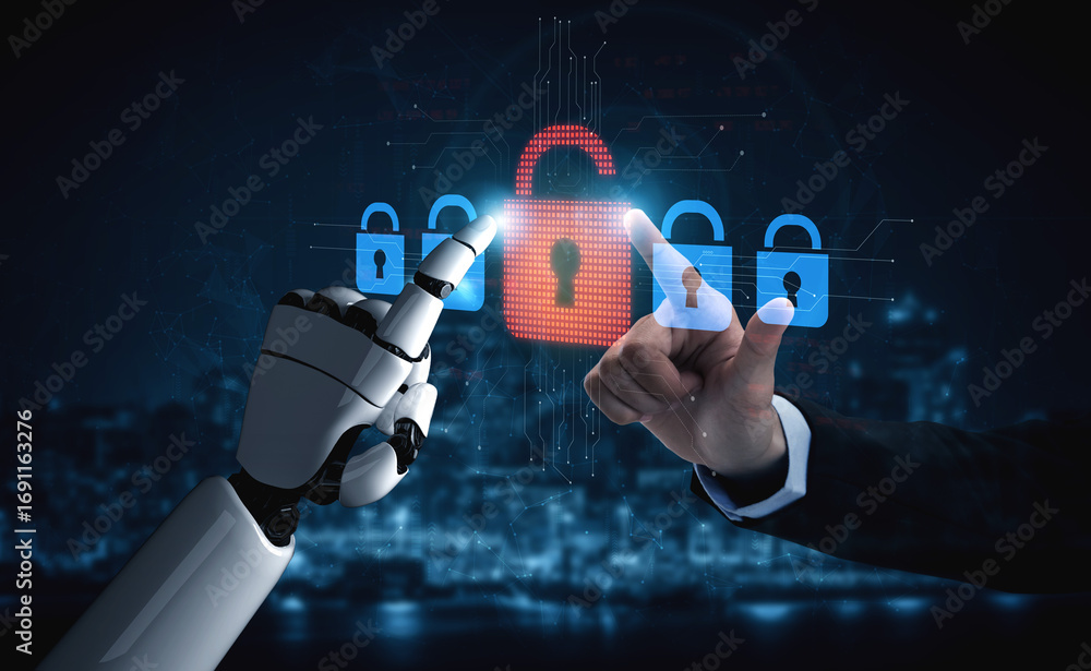 Poster ai system identifies potential data vulnerabilities and alerts for breaches, improving proactive cyb