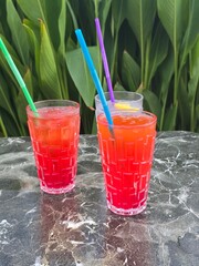 glass of juice