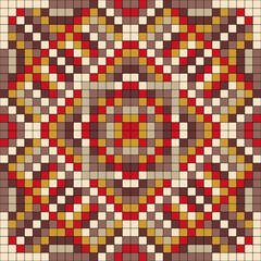  Print wallpaper pattern mosaic bright colors background