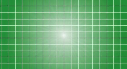 Green grid pattern with subtle gradient and light center